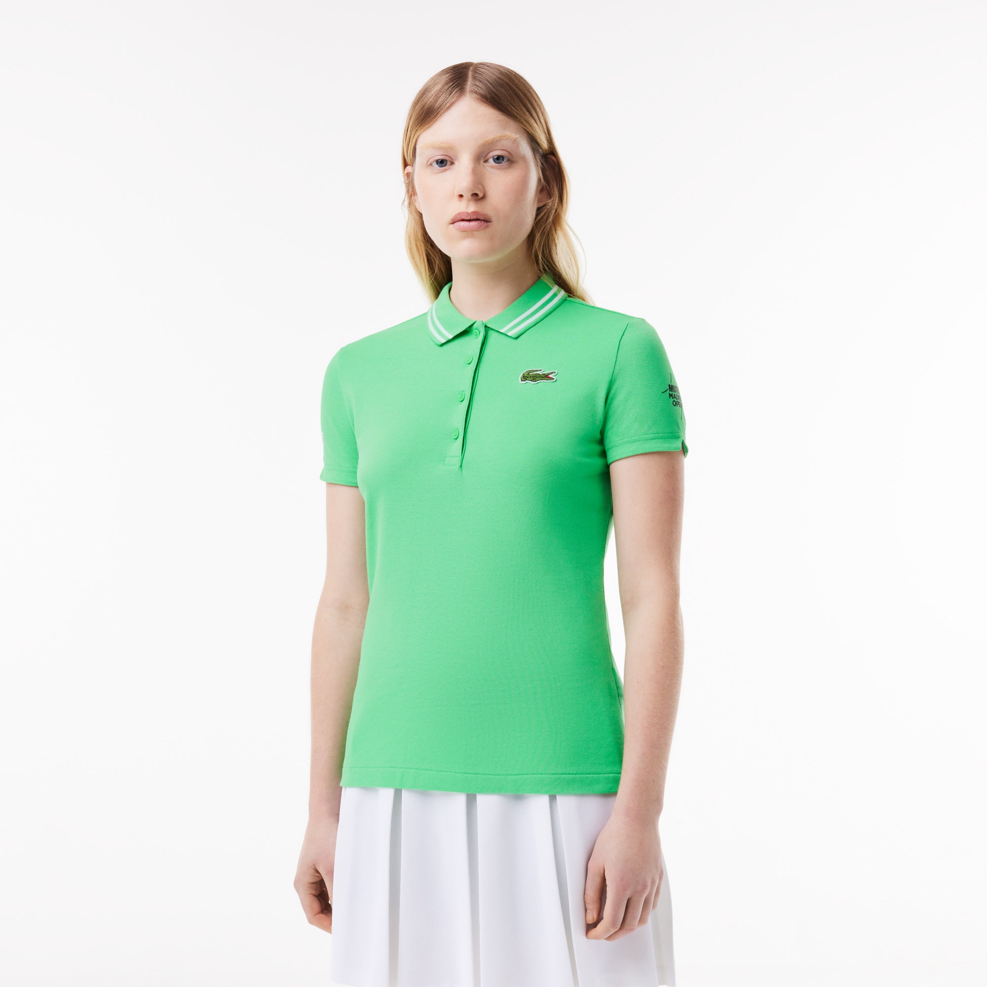 Polo à manches courtes - Peppermint & Blanc