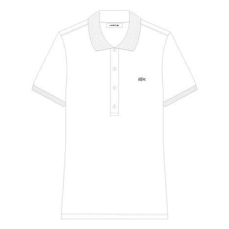 Polo à manches courtes - Blanc