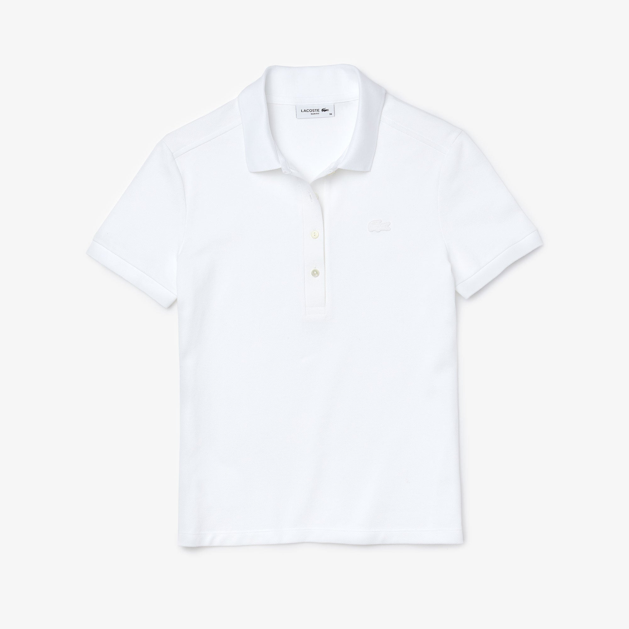Polo à manches courtes - Blanc