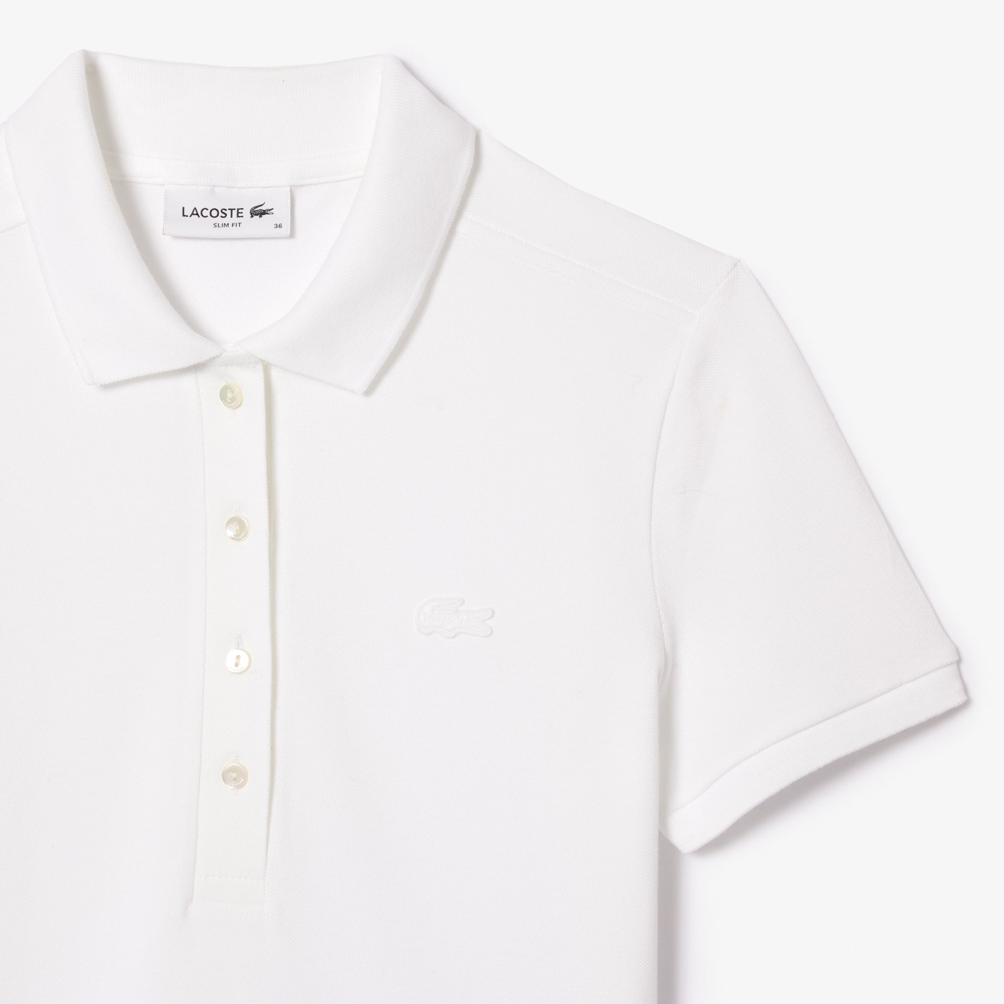 Polo à manches courtes - Blanc