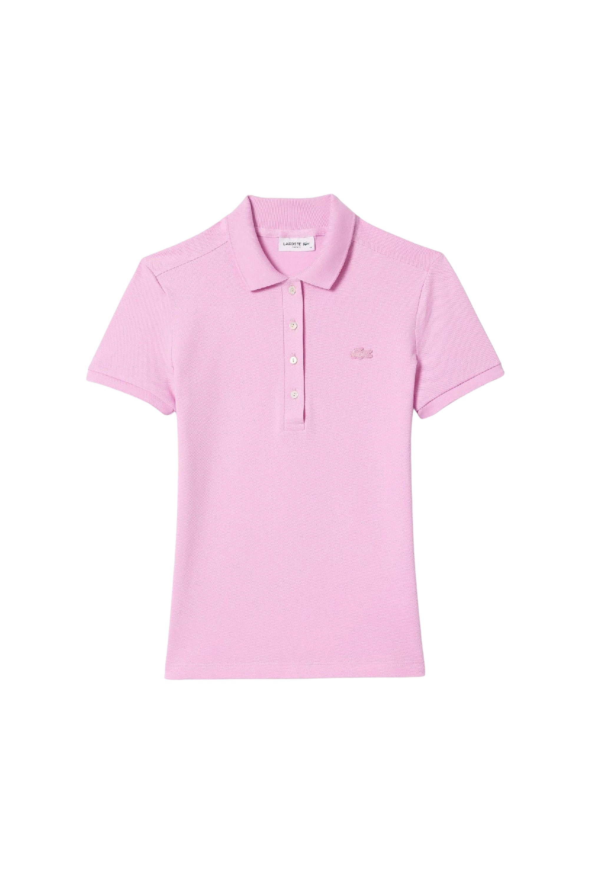 Polo L.12.D ajusté en piqué - Gelato
