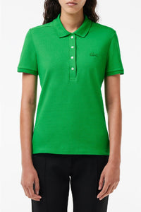 Polo L.12.D ajusté en piqué - Calathea