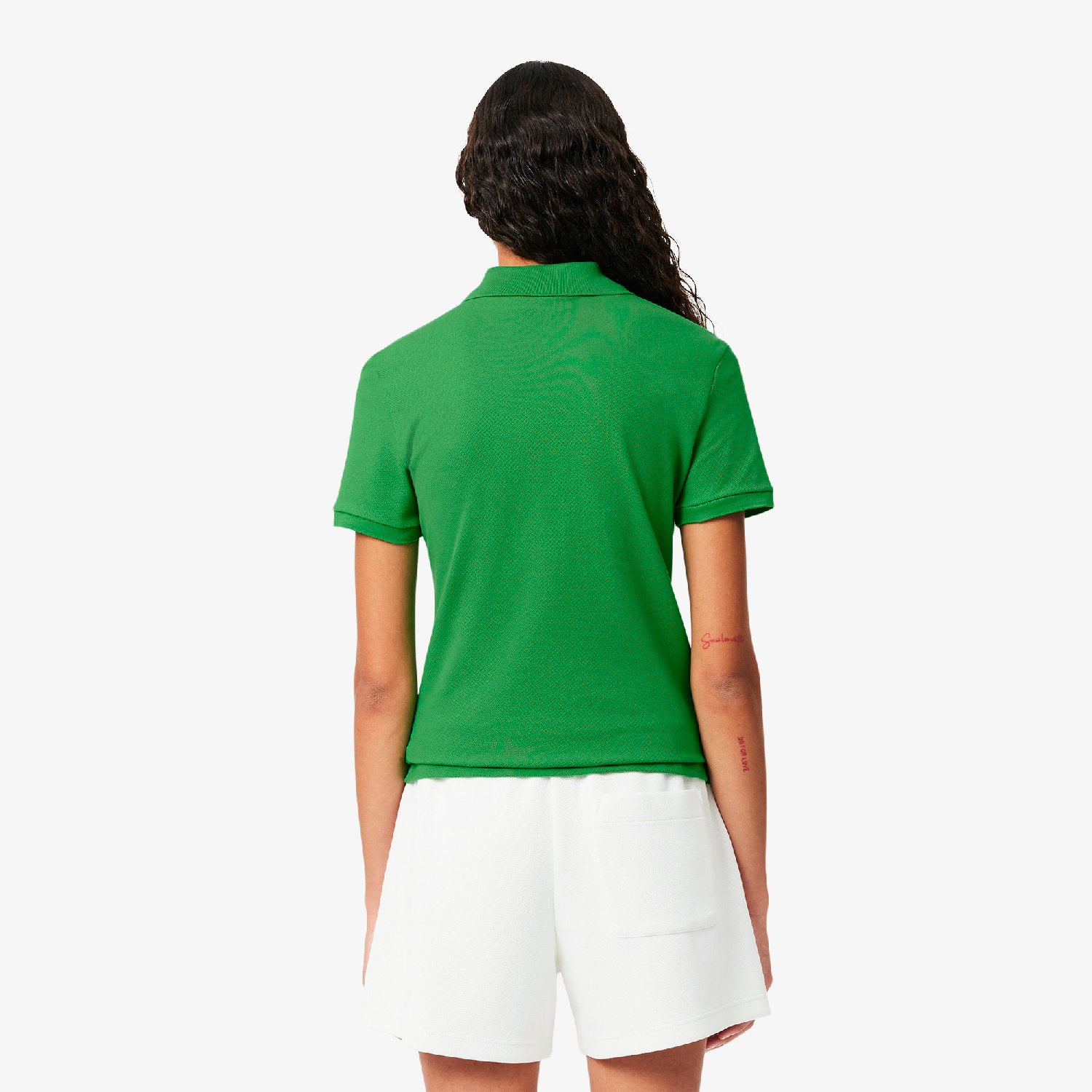 L.12.D piqué polo shirt - Calathea