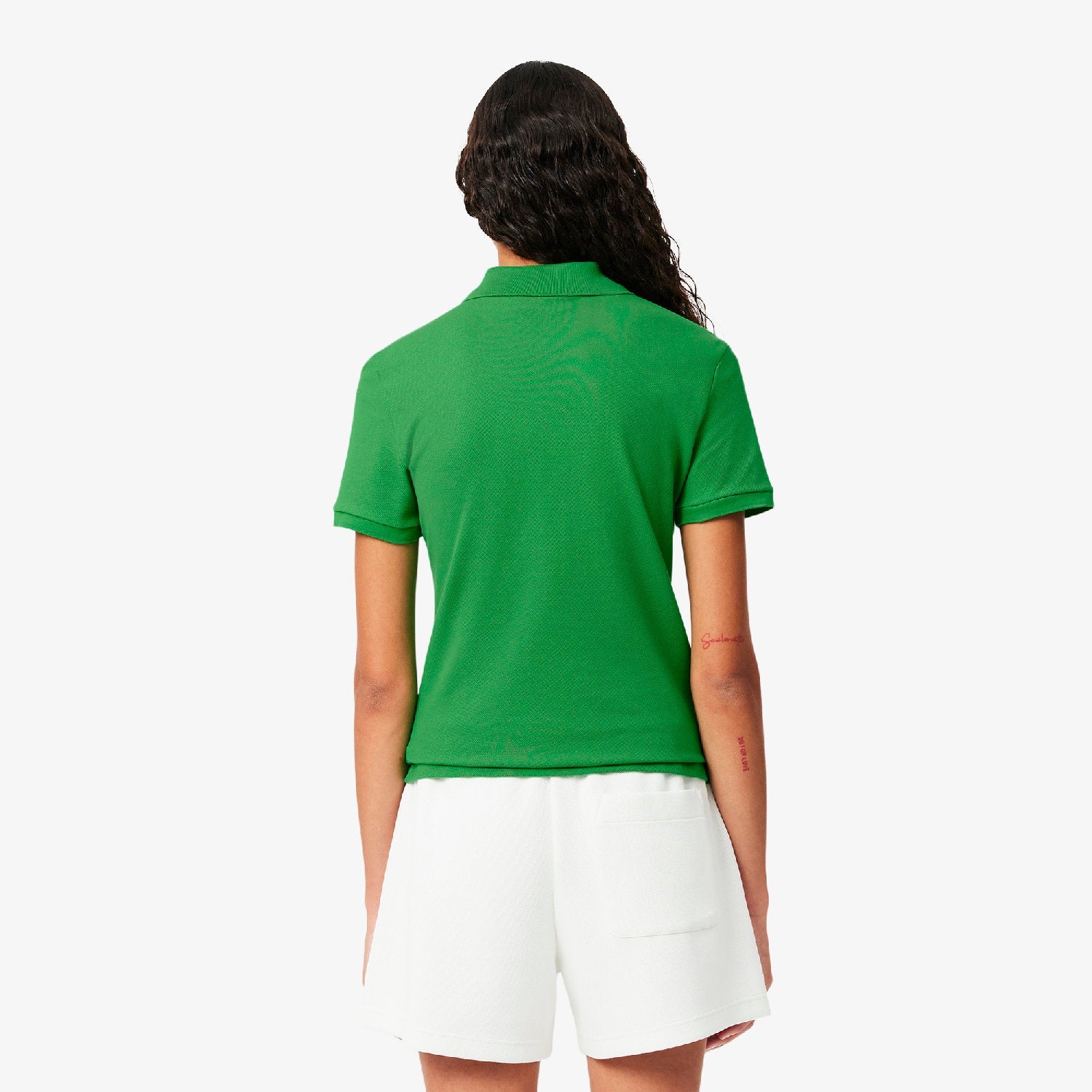 Polo L.12.D ajusté en piqué - Calathea