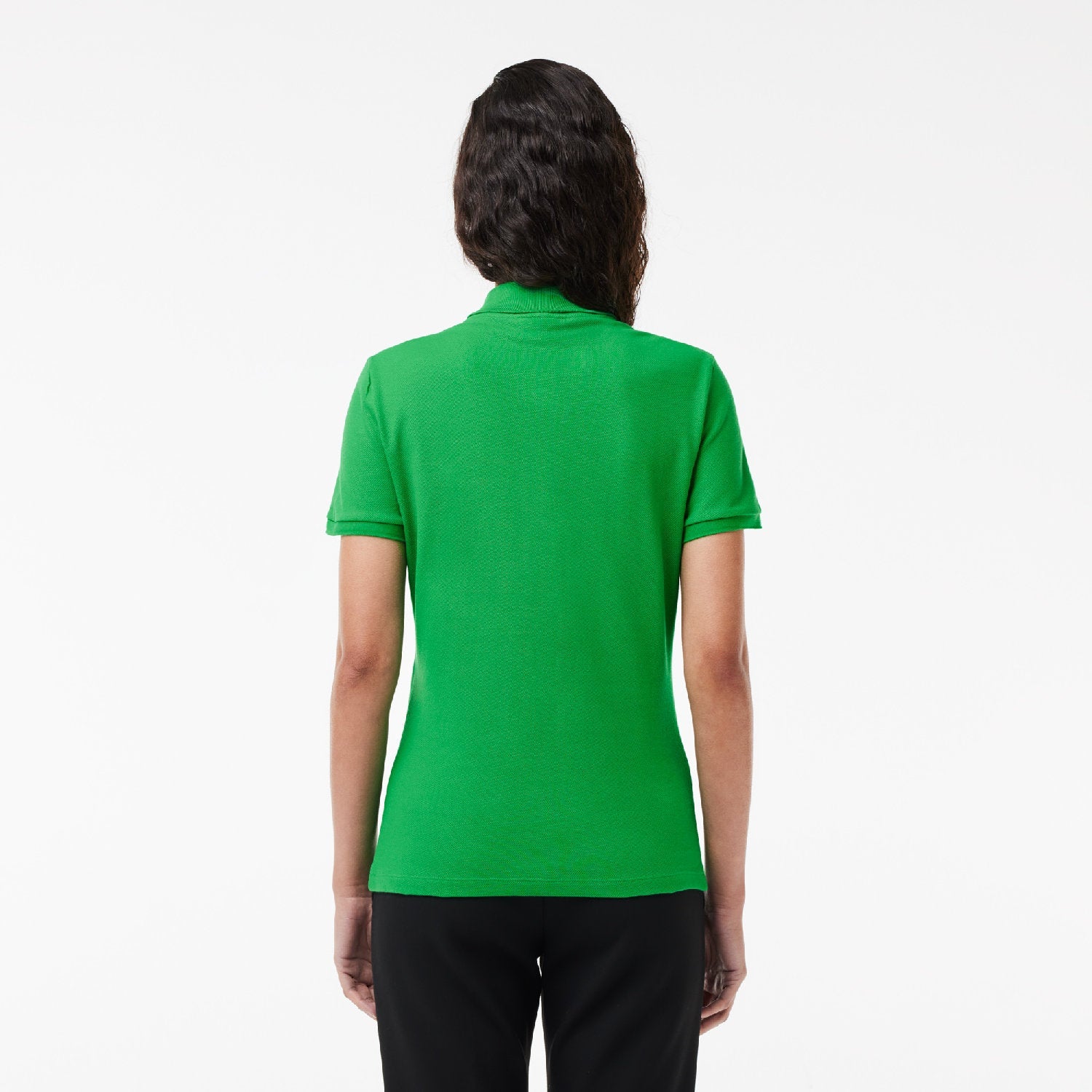 Polo L.12.D ajusté en piqué - Calathea