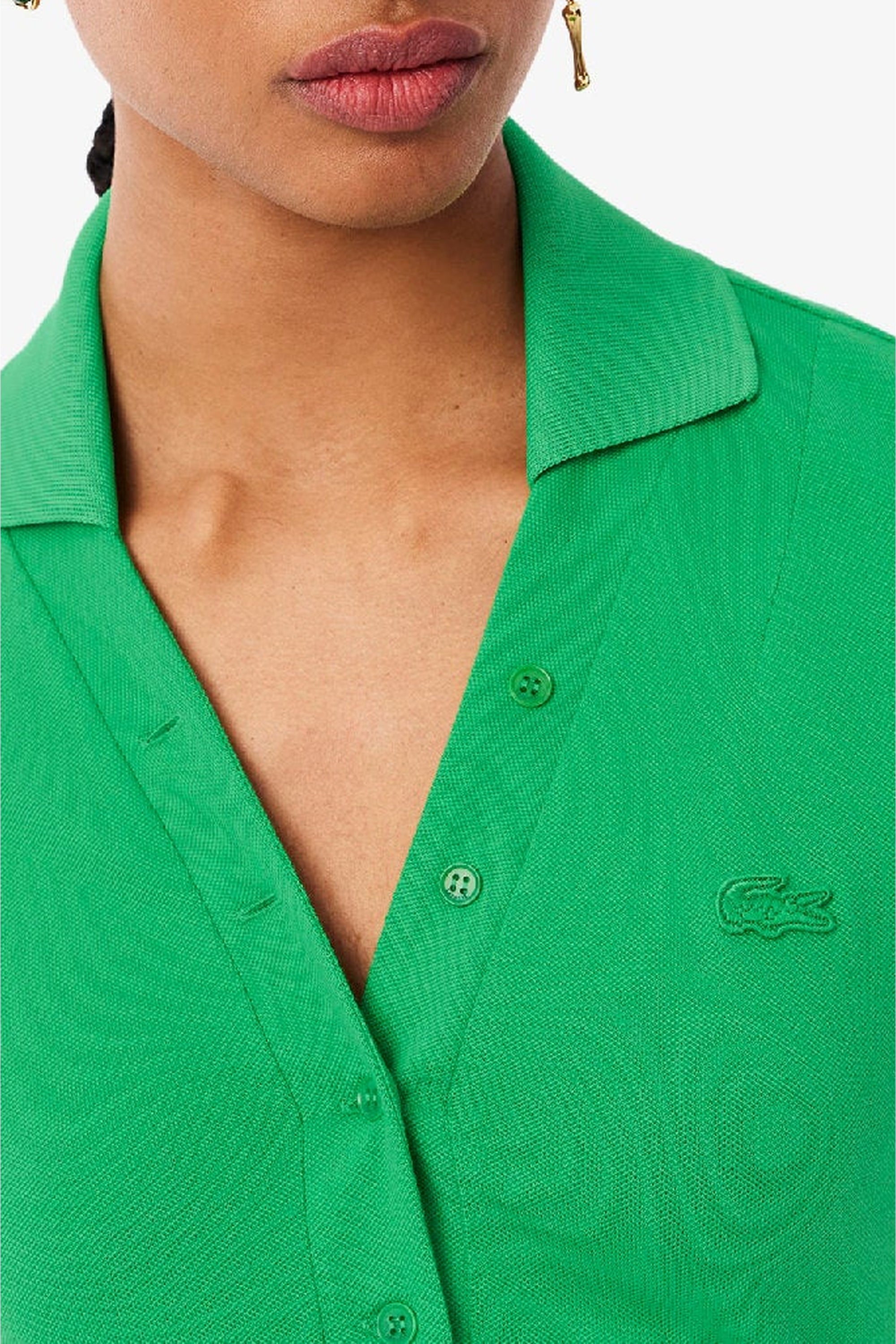 Polo ajusté en piqué - Calathea