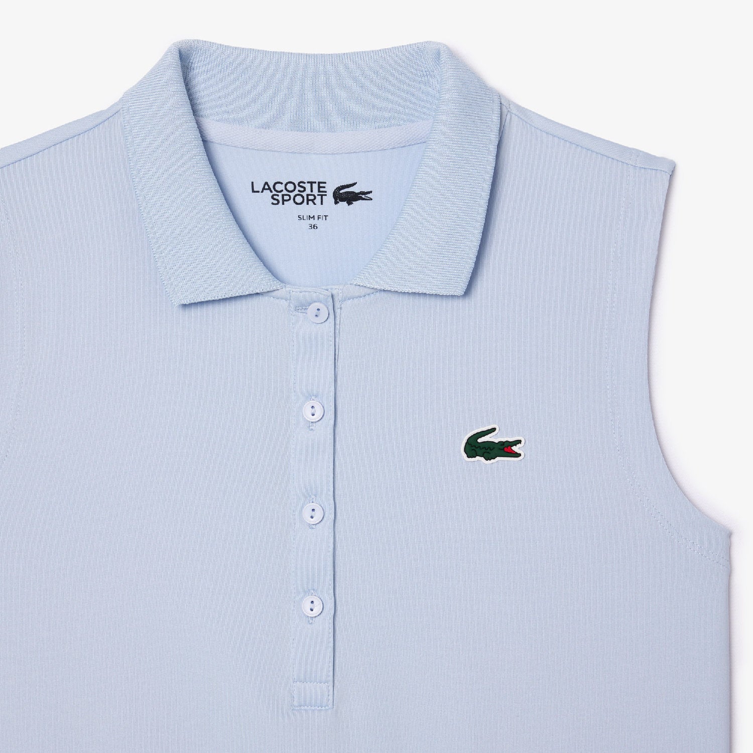 Fitted sleeveless golf polo with UV protection - Phoenix