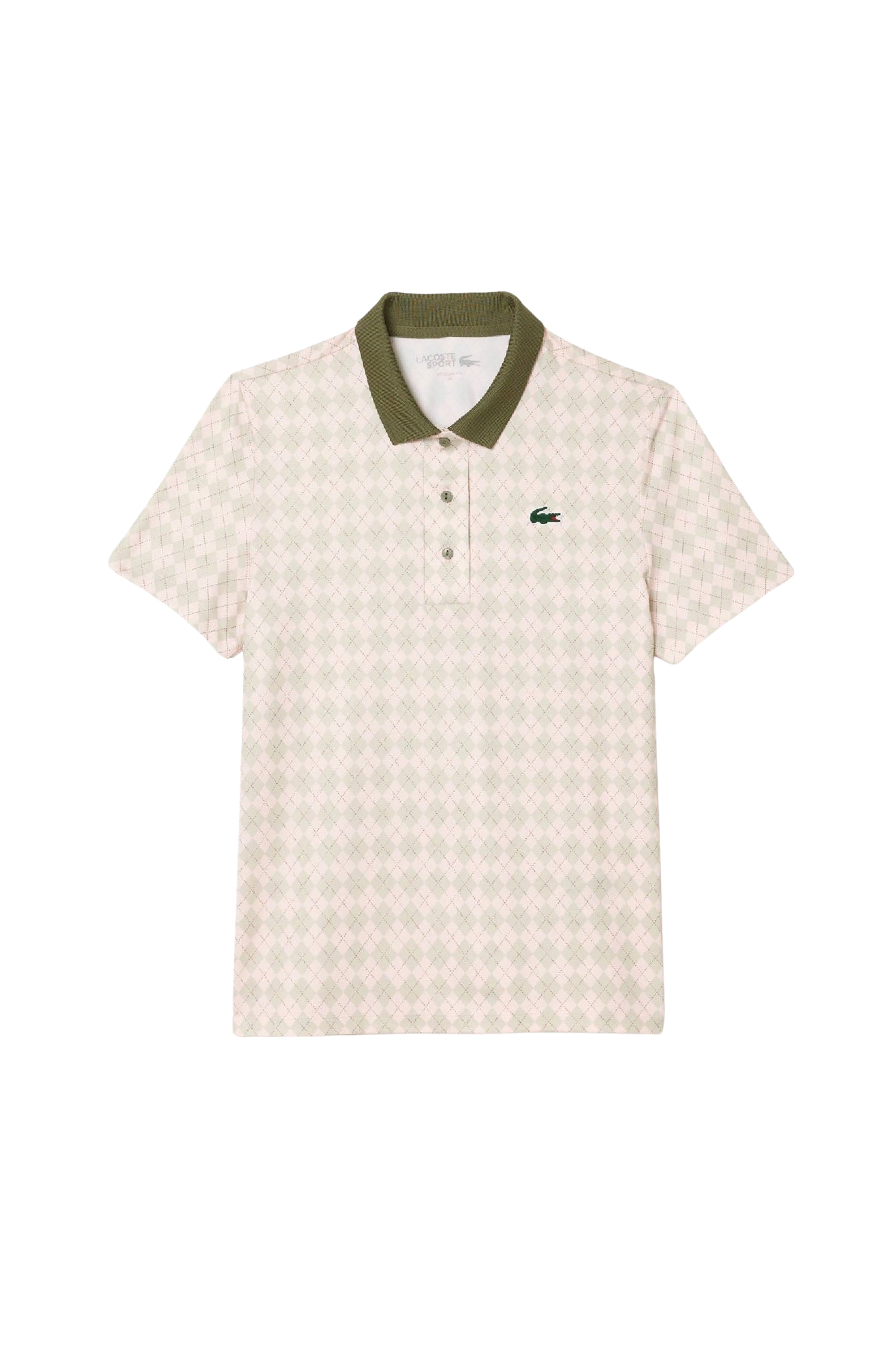 Golf straight cut polo shirt with UV protection - Flamant & Hammam