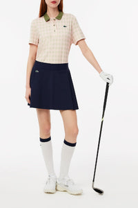 Golf straight cut polo shirt with UV protection - Flamant & Hammam