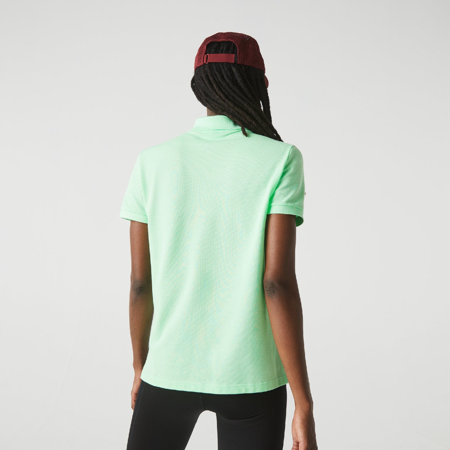 Polo coupe droite souple en petit piqué - Ash