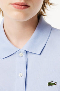 Soft straight cut polo shirt in small piqué - Phoenix