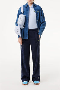 Soft straight cut polo shirt in small piqué - Phoenix