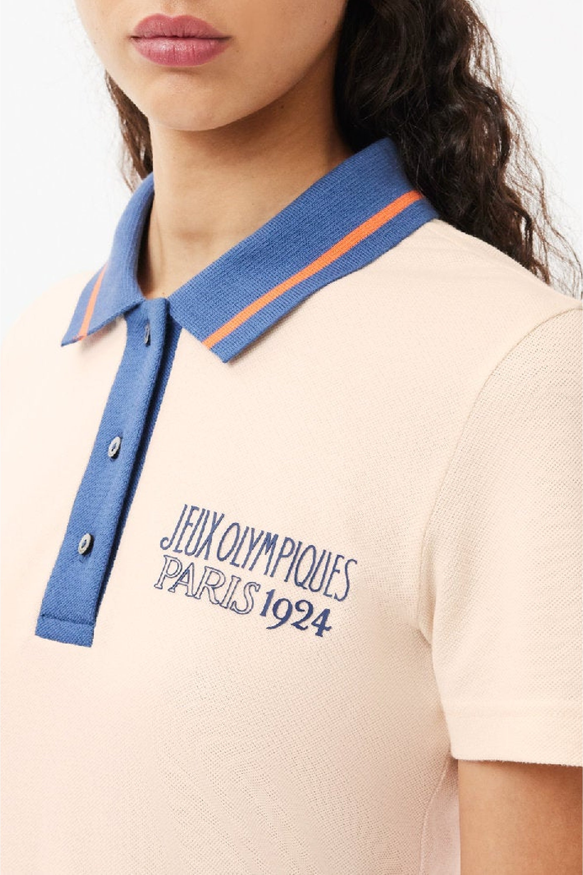 Polo ajusté avec inscription - Gres & Oceana