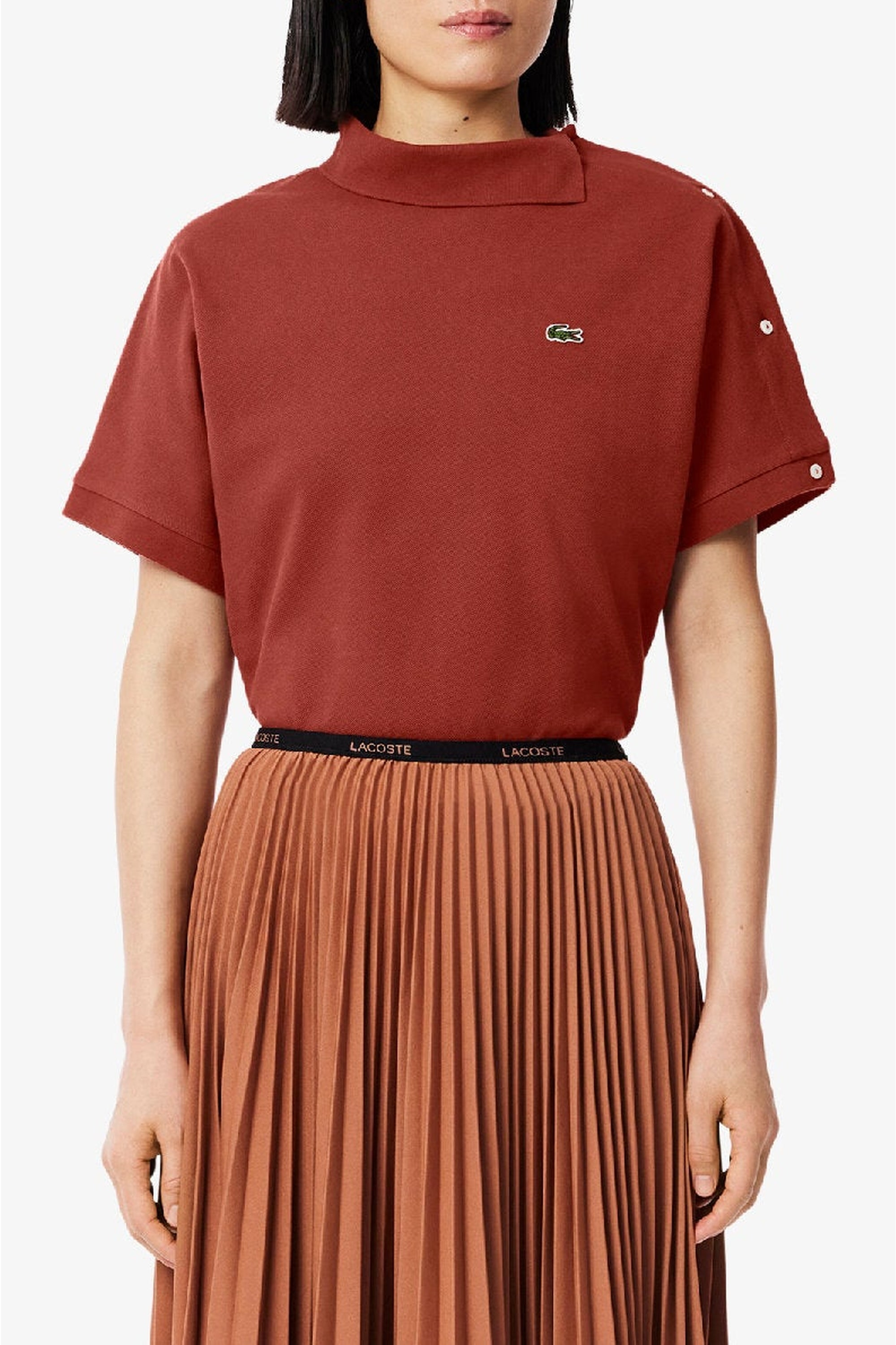 Polo asymétrique en piqué - Iberis