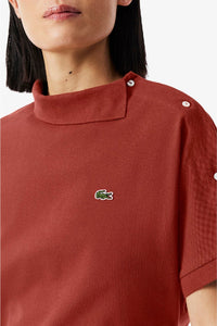 Polo asymétrique en piqué - Iberis