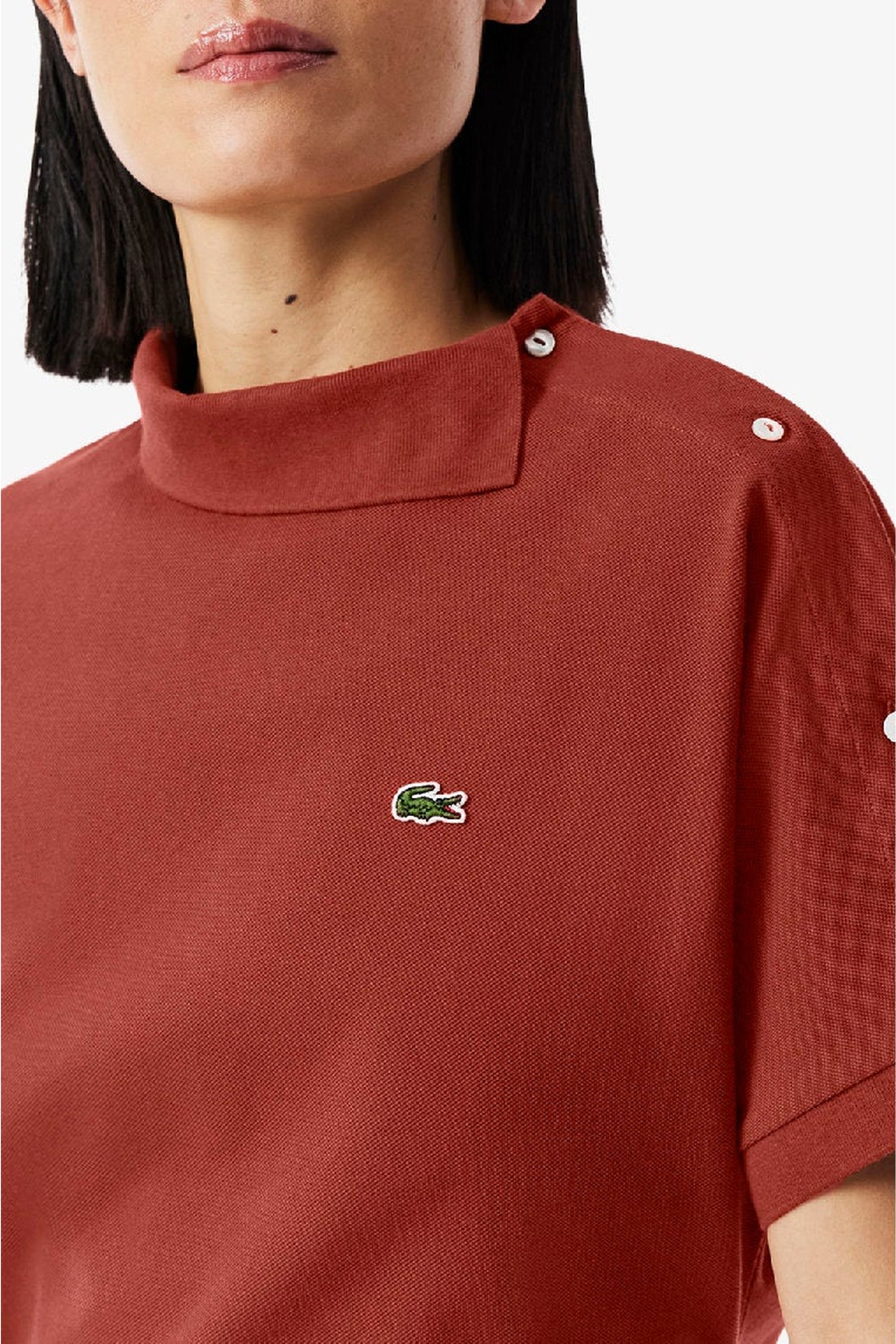 Polo asymétrique en piqué - Iberis