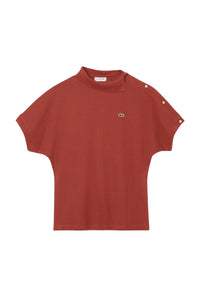 Polo asymétrique en piqué - Iberis