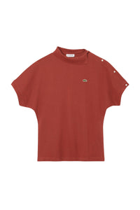 Asymmetric pique polo shirt - Iberis