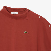 Asymmetric pique polo shirt - Iberis