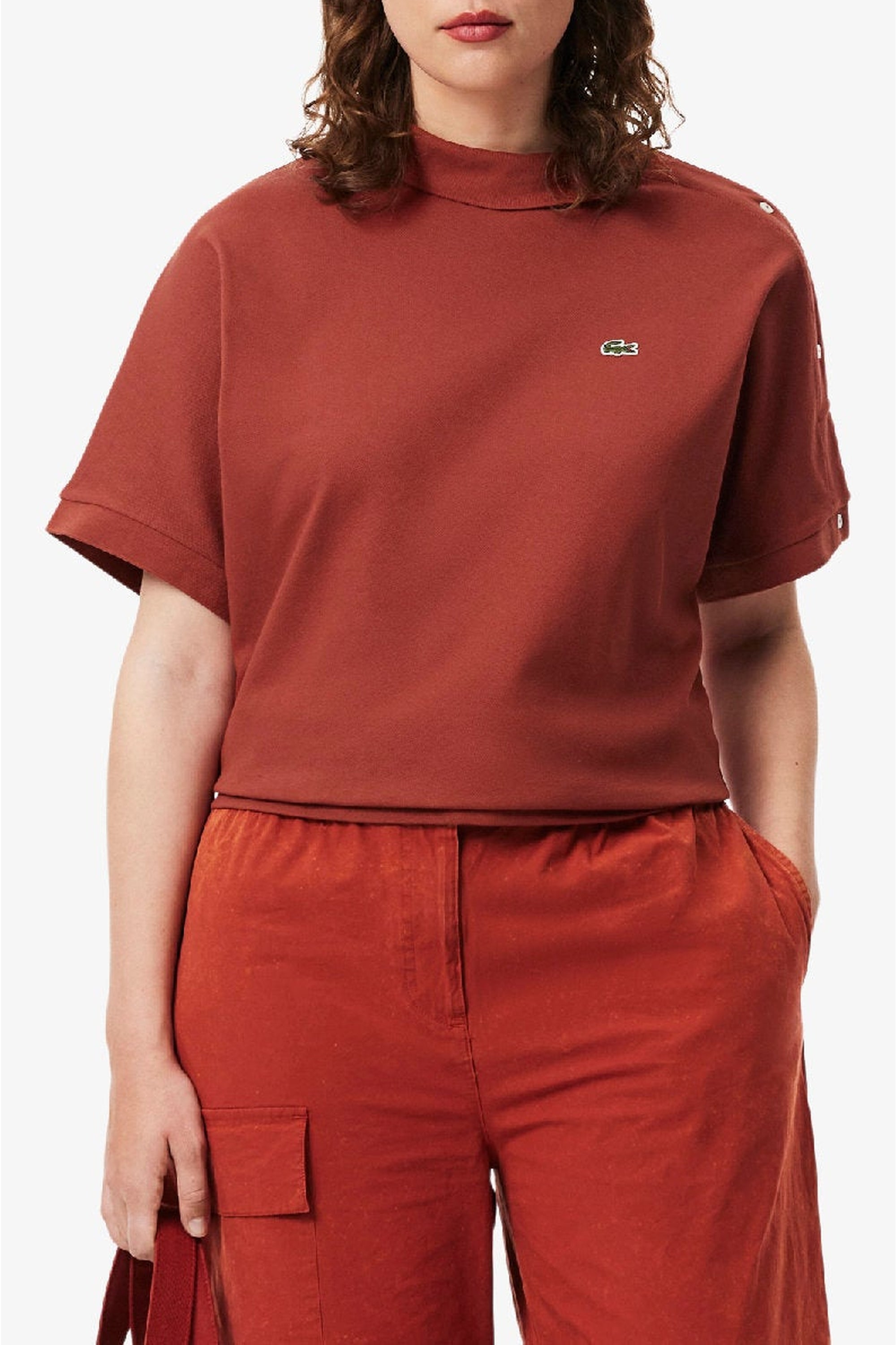 Polo asymétrique en piqué - Iberis