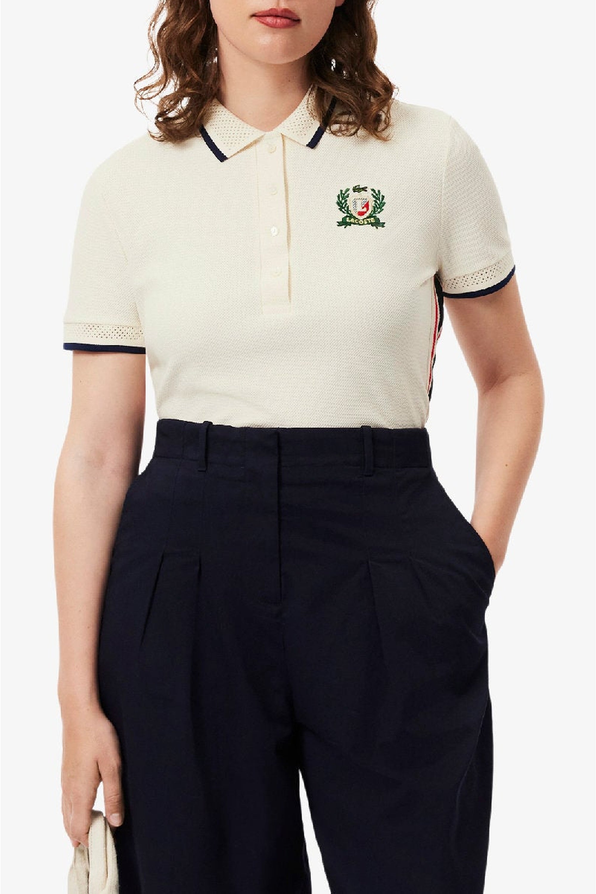 Fitted piqué polo shirt - Lapland