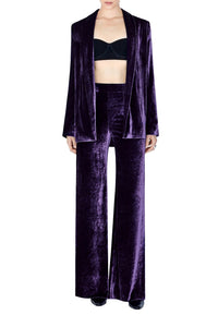 Velvet Julianne Blazer - Blackcurrant