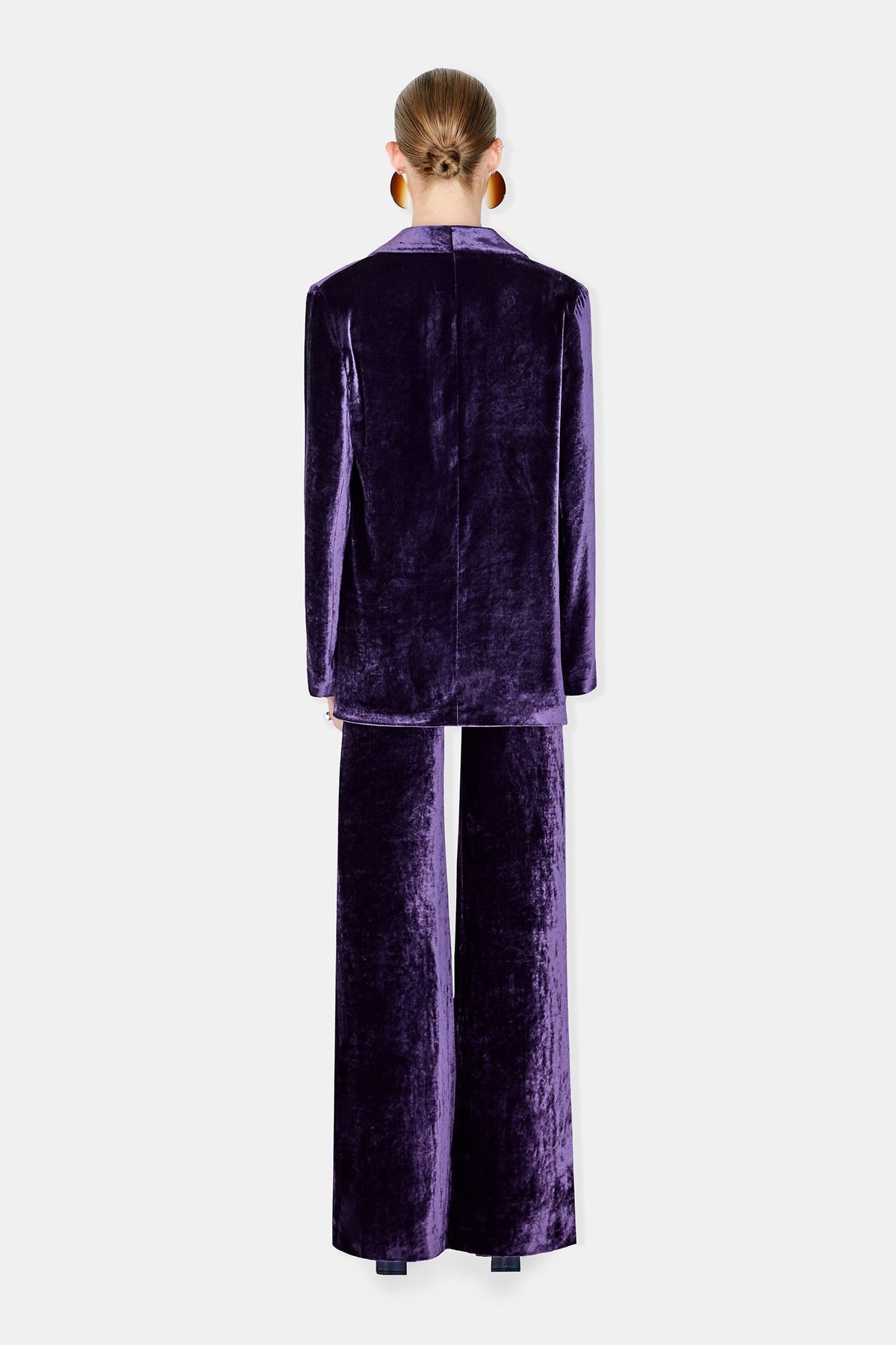 Velvet Julianne Blazer - Blackcurrant