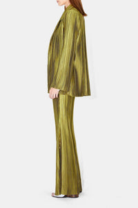 Nuage Pleated Blazer - Olive