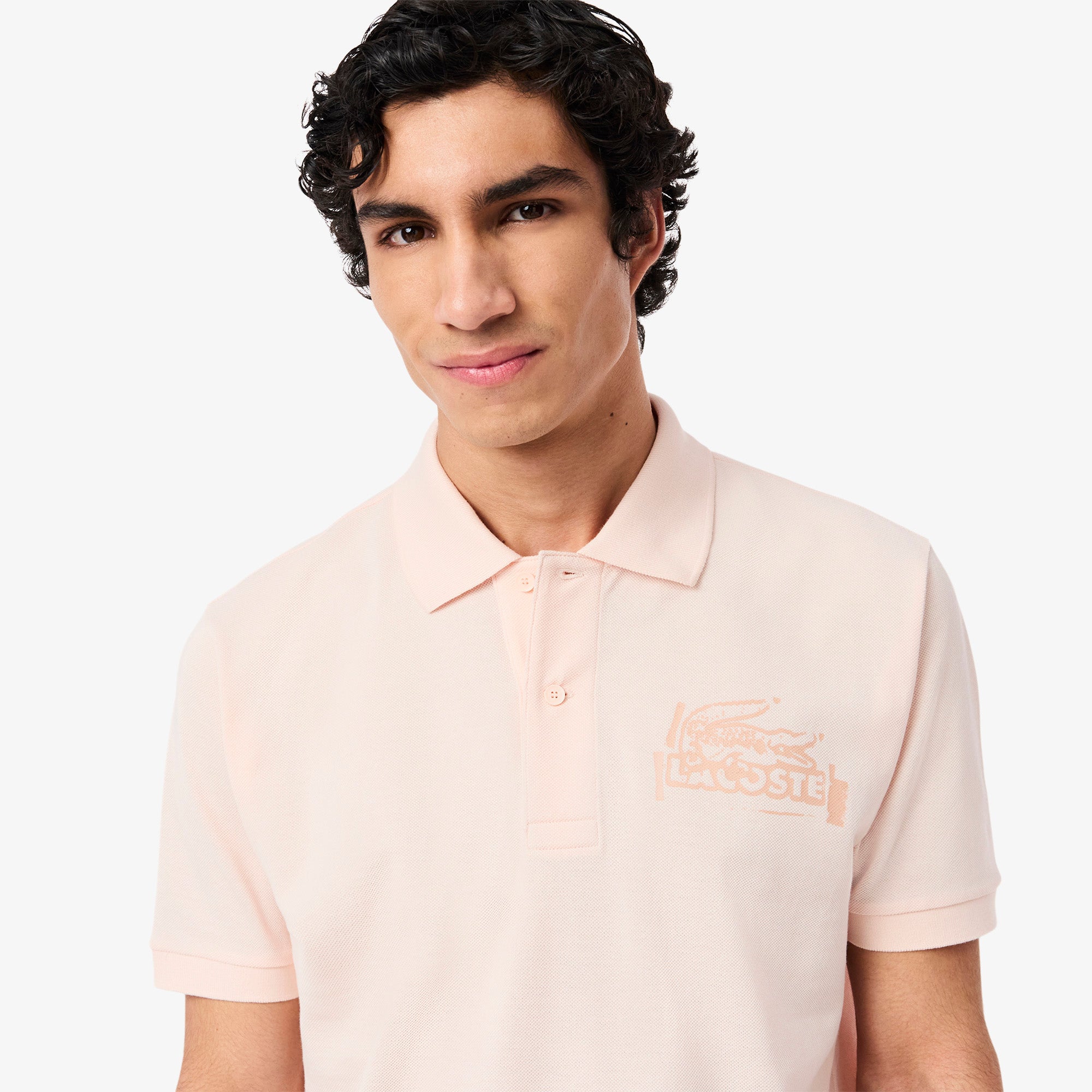 Polo à manches courtes - Angora & Latte