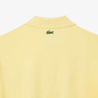 Polo L.12.12 imprimé en piqué - Jaune & Calathea