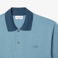 Polo L.12.12 à imprimé dégradé en piqué - Calcaire & Faucon