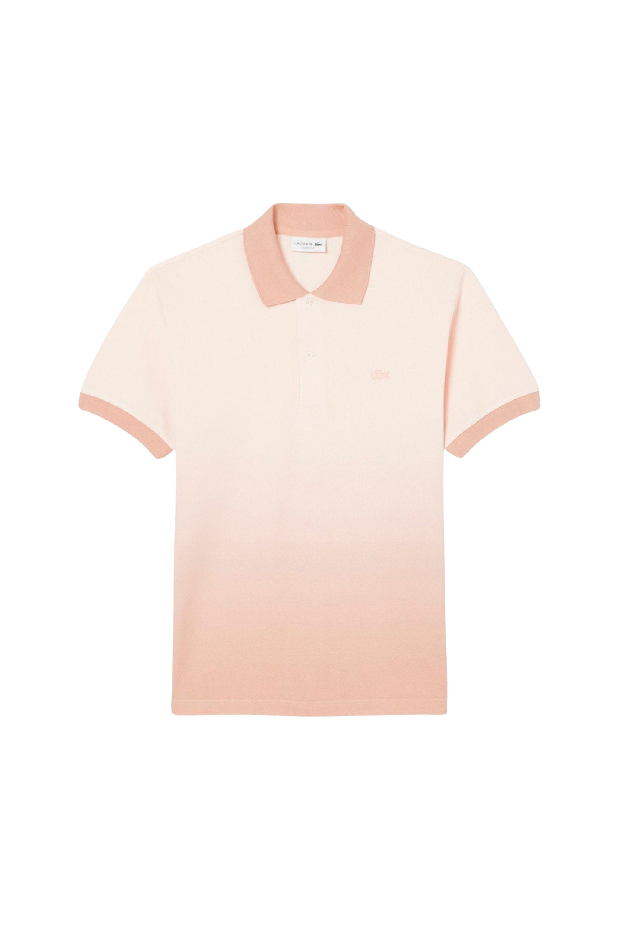 Polo L.12.12 à imprimé dégradé en piqué - Angora & Latte