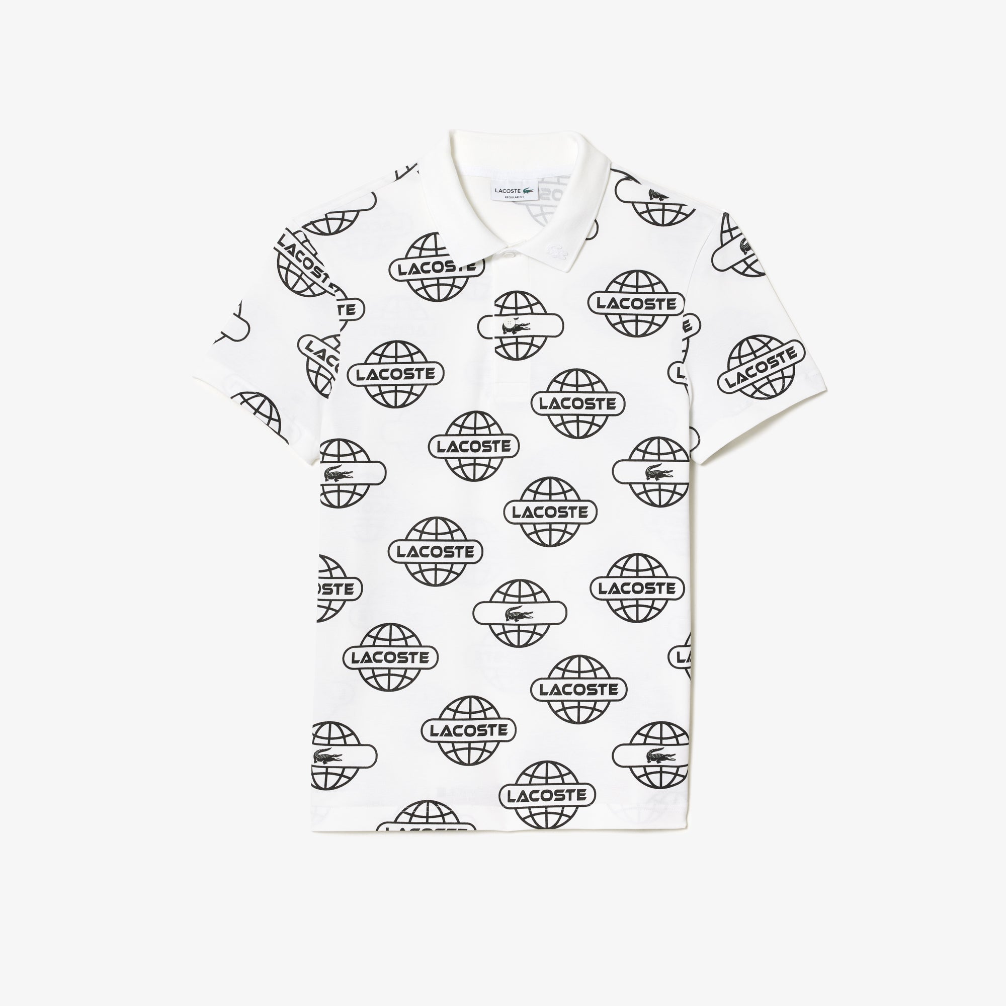 Polo à manches courtes - Blanc & Noir