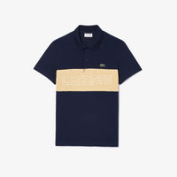 Polo à manches courtes - Marine & Croissant
