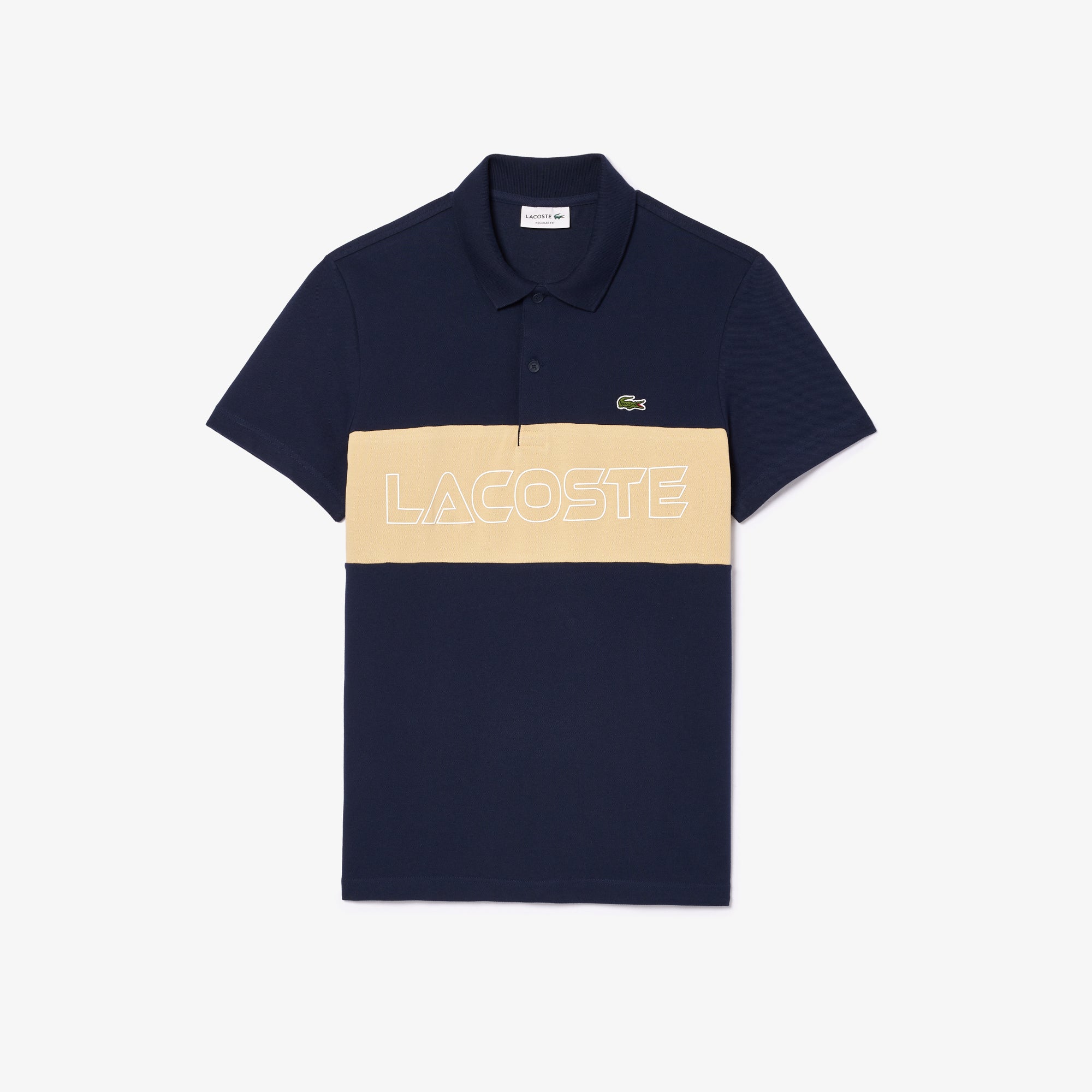 Polo à manches courtes - Marine & Croissant
