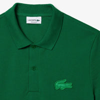 Polo coupe droite avec logo matelassé en piqué - Roquette
