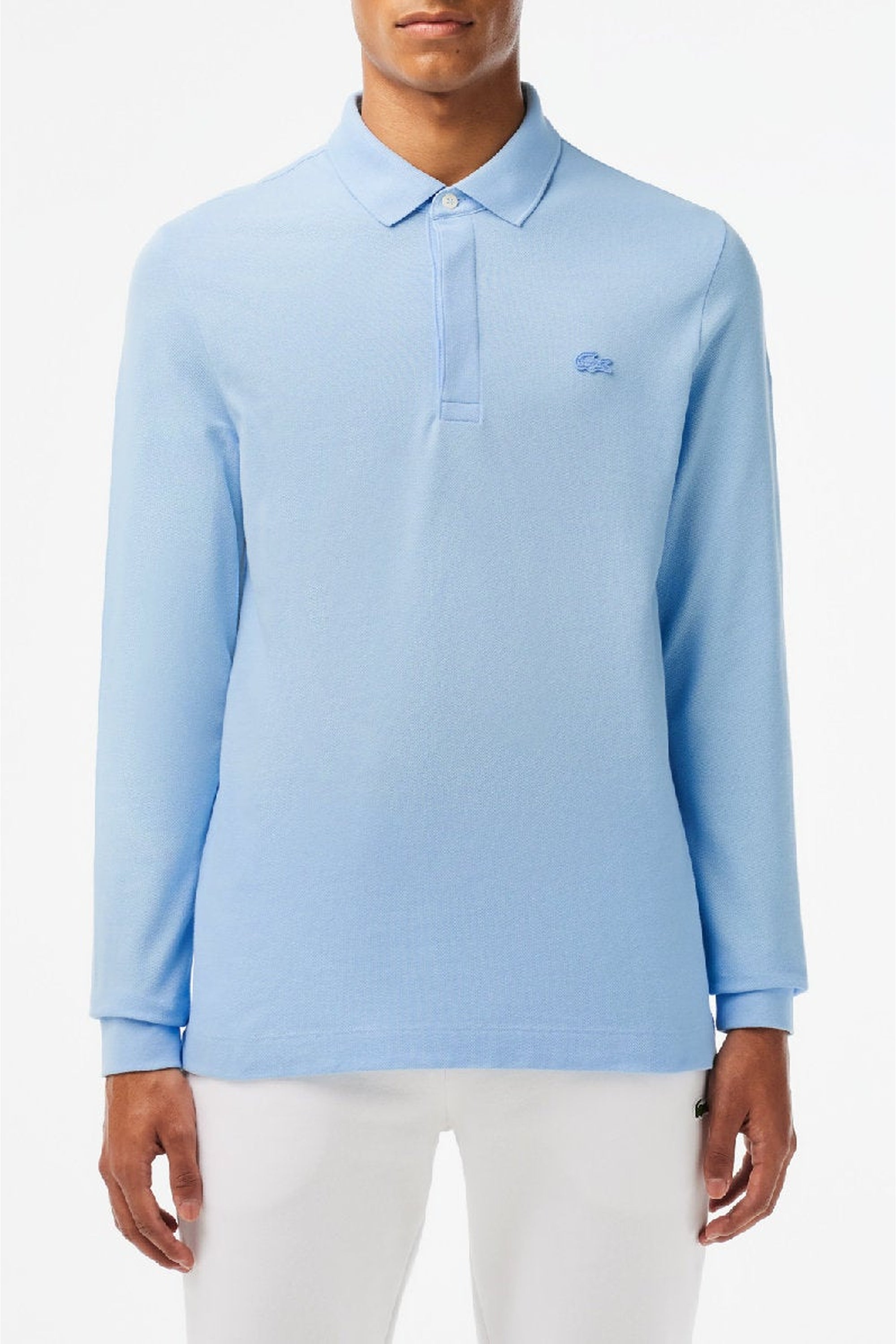 Paris piqué button-down polo shirt - Panorama