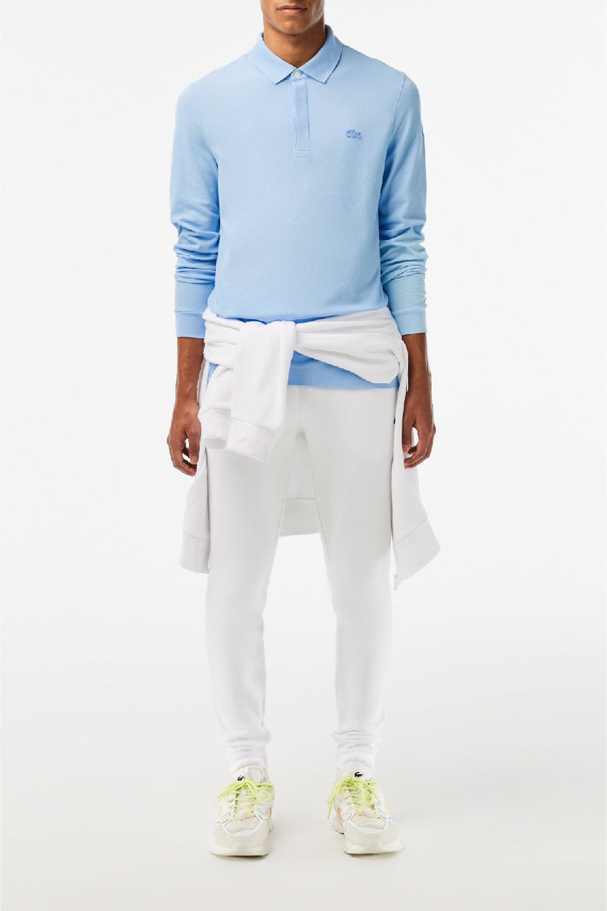 Paris piqué button-down polo shirt - Panorama