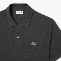 L.12.12 polo shirt in small pique - Bitume Neps