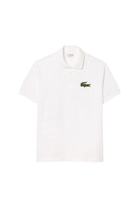 Polo L.12.12 oversize en piqué - Blanc