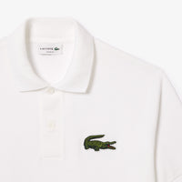 Polo L.12.12 oversize en piqué - Blanc