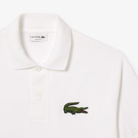 Polo L.12.12 oversize en piqué - Blanc