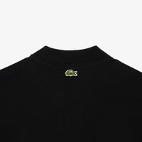 Polo L.12.12 oversize en piqué - Noir