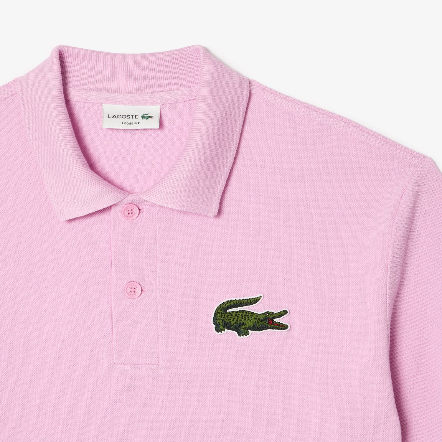 Polo L.12.12 oversize en piqué - Gelato