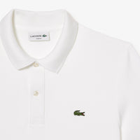 Polo L.12.12 ajusté en petit piqué - Blanc