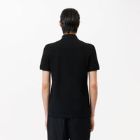 Polo L.12.12 ajusté en petit piqué - Noir