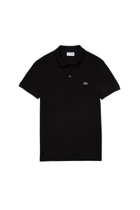 Polo L.12.12 ajusté en petit piqué - Noir