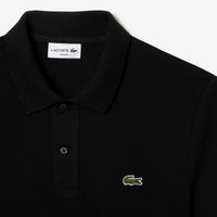 Polo L.12.12 ajusté en petit piqué - Noir