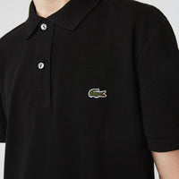 Polo L.12.12 ajusté en petit piqué - Noir