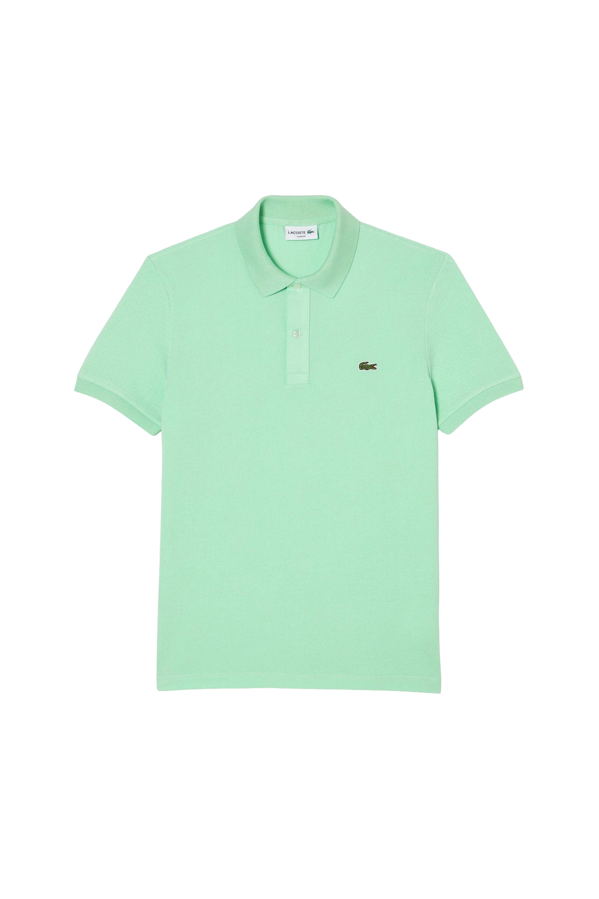 Polo L.12.12 ajusté en petit piqué - Ash